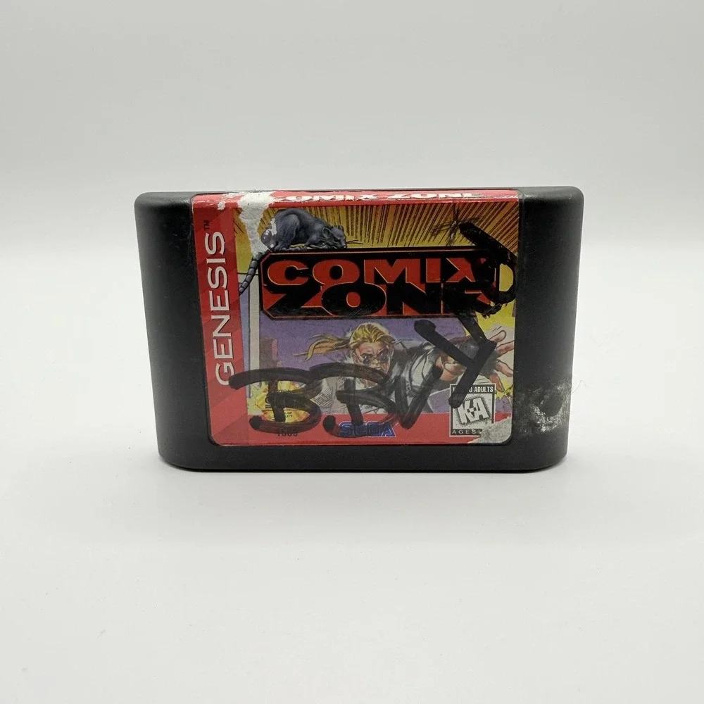 Comix Zone Sega Genesis Game E SEGA NTSC-U/C 1995 Cart Only Action Platformer